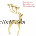 Luxurious Spotted Deer Stainless Steel Candlestick Candelabra Candle Holders   112639940745