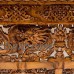 Hand Carved Altar Table Small Meditation Puja Sheesham Wood Unique Dragon 724696661283  253152650998