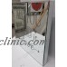 Decorative Square LED Silver Wall Mirror All you need is Love 35cm   253687157534