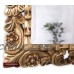 Hand Carved Ornate Gold Leaf Mirror Large Wall Art ,"Mystic Roses", Peru Mirrors   113153169609