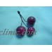 Antique Hand Carved Painted Stone Fruit Cherries, Italy Carrara Marble Wood Stem   153137108991