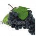 85pcs Lifelike Artificial Big Black Purple Grapes Cluster Faux Fake Fruit C R5Z3 192090317356  112730094000