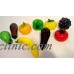 Murano Style Hand Blown Glass Vegetables And Fruits 9 Large Pieces, EUC, NICE   292647400465