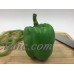 Fake Plastic GREEN BELL PEPPER Faux Vegetable Display Decor Prop Food Replica   263869466359