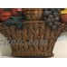Vintage 1965 Fruit Basket Wall Plaque Pineapple, Grapes, Pears, Apples   232871472131