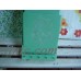 Vtg AQUA Letter Notes Organizer Plastic WALL KEYHOLDER  TURQUOISE Kitchen 18"    392060745244