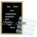 Retro Style Personalised Framed Message Memo Letter Peg Board Wedding Decoration   123019061009