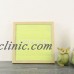 Changeable Letter Board Black Felt Message Board in Solid Oak Frame 10x10"   302691743894