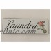 Bathroom Toilet Laundry Room Vintage Rose Sign Plaque or Hanging Cottage Floral    302242301283