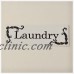 Room Laundry Bathroom Toilet Sign Tin Door French Wall Plaque House Country   292045437437