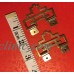 4pcs Chinese Metal PROSPERITY ART Picture Wall Scroll Hanger   123268646599