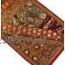 60" EXQUISITE INDIAN VINTAGE BEADED SEQUIN MOTI SARI WALL DÉCOR HANGING TAPESTRY   223102714124