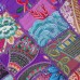 20 X 60" Purple Embroidered Decorative Wall Hanging Tapestry Boho Indian Bohemia   142905394349