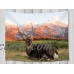 Elk Resting on Grass Tapestry Wall Hanging for Living Room Bedroom Dorm Decor   263623058904