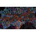 UV Backdrop Fluorescent Glow Tapestry Psychedelic Art Banner Psy Wall Hanging   222718601589