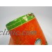 Vintage Japan Orange Moriage Bird of Paradise & Floral Design Wall Pocket   332589483728