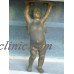UNUSUAL HOLLYWOOD REGENCY BRONZE PUTTI & TOLE WALL PLANTERS SUPER CHIC   262850411126