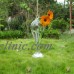 Home Garden Clear Glass Flower Hanging Vase Planter Terrarium Container New   262524091848