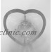Orrefors Sweden Lead Crystal Heart Shaped Clear Vase Original Sticker Signed   173468038077