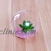 8x Transparent Fishbowl Glass Vases Terrarium Hydroponic Planter Decor 15cm   202322614484
