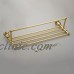 Luxury Wall Mounted Gold/Chrome Towel Holder Rack and Towel Bar Bathroom Shelves   183195577379