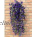 1 Bunch of Artifical Violet Bracketplant Hanging Garland Vine Flower Home Decor   291578327709