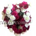 5x 21 Heads Rose Bunch Artificial Flower  Home Decor Bridal Bouquet Floral    172782254766