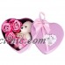 3Pcs Heart Scented Bath Rose Flower Soap Bear Party Decor Valentine's Day DQUS   162867530916