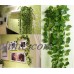 Silk Flowers Garland Green Plant Plastic Ivy Leaf Vine Foliage Home Garden Decor   202278724336