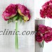 Nice Bouquet Peony Bridal Wedding Light Weight and portable Silk Cloth Party   323396480617