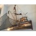 Brass Wall Sculpture Vintage Fishing Ship   282800785817