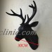 Mini Wall Mounted Black Whitetail Buck Bust Deer Head Art Plaque Hunt Sculpture 616556194713  123289944275