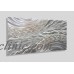 Silver Accent Modern Metal Wall Art Contemporary Home Decor - Positive Energy   271428867678