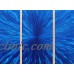 Huge Blue Contemporary Metal Wall Art Painting - Arctic Blast XL by Jon Allen   271565330145