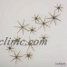 Horchow Global Views Toile Brass Stars Wall Sculpture Set of 12 Mid Century Boho   132176950417