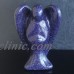 50mm Hand carved mixed gemstone  rose quartz obsidian angel figurine (2'')   312006221584