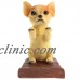 Resin Puppy Dog Animal Figurine Toy Phone Holder Tablet Bracket Stand Desk Decor   263747357775