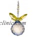 Crystal Expressions Acrylic 5.5 Inch Facet Ball Butterfly Ornament/ Sun-Catcher   152489953933