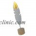 Creative Iron Feather Shaped Decorative Table Ornaments Home Room Decor   173380944453