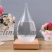 Water Drop Weather Forecast Show Bottle Crystal Storm Glass Bottle Decor Crafts   253422388020