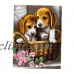 DIY Digital Canvas Oil Painting Kit Paint by Numbers Home Decor -Puppy Dogs   263292864447