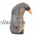 Door Stopper Penguin Leather Brown Febric Weighted Doorstop Stay Home Decor Gift   352189221754