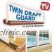 Twin Door Draft Dodger Guard Stopper Energy Saving Protector Doorstop Home    222966505802