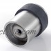 Silver Home Door Stopper Stainless Steel Stop Round Rubber Floor Protector 1pc   253789751507