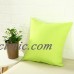 Solid Color Square Home Sofa Decor Pillow Cushion Cover Case Lot Many Sizes   123115932211