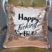 Happy Fucking Birthday Sequin Reveal Mermaid Cushion Gift | Funny Sequined Cover   222774699676