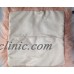 Handmade Mongolian Fur 18"x18" Square Pink Pillow & suede fabric back US stock   192282941943