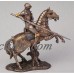 The  statuette "Knight on horseback" (27 cm)/ Veronese / KNIGHT statuette   142434490923