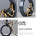 Home Décor Resin Simple Modern Abstract Girl Sit in a circle Statue Figure   401564016334