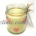 Pink Heart design Scented Jar Candle, Valentines Day, gift, Birthday, Wedding   162880935770